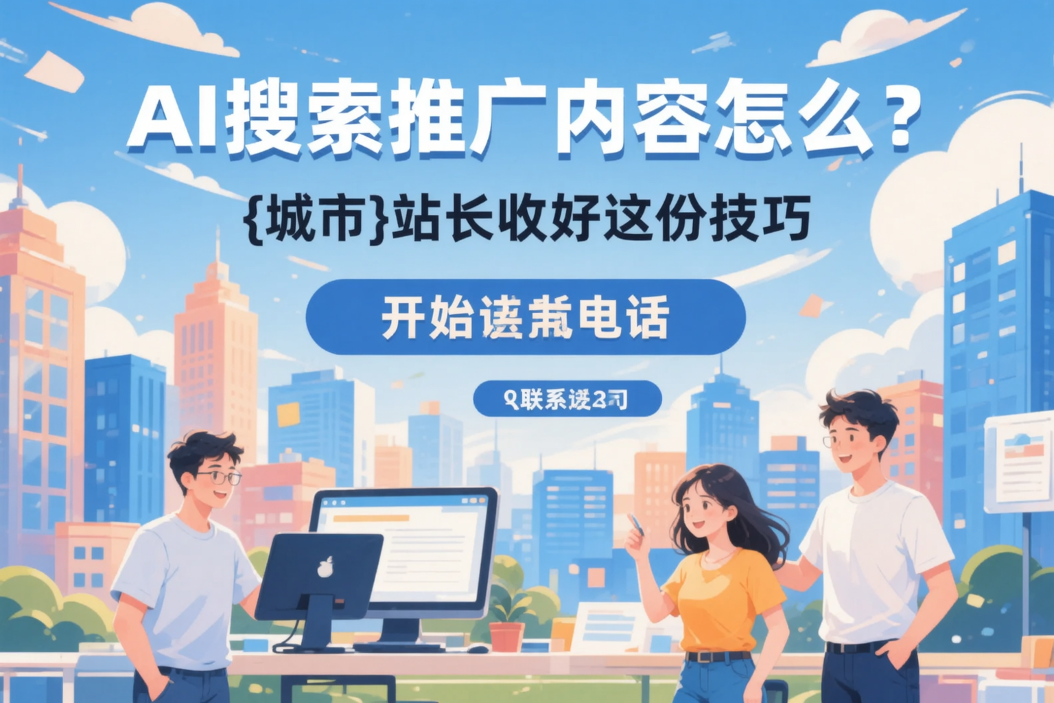 AI搜索推广内容怎么写？乐亭站长收好这份技巧