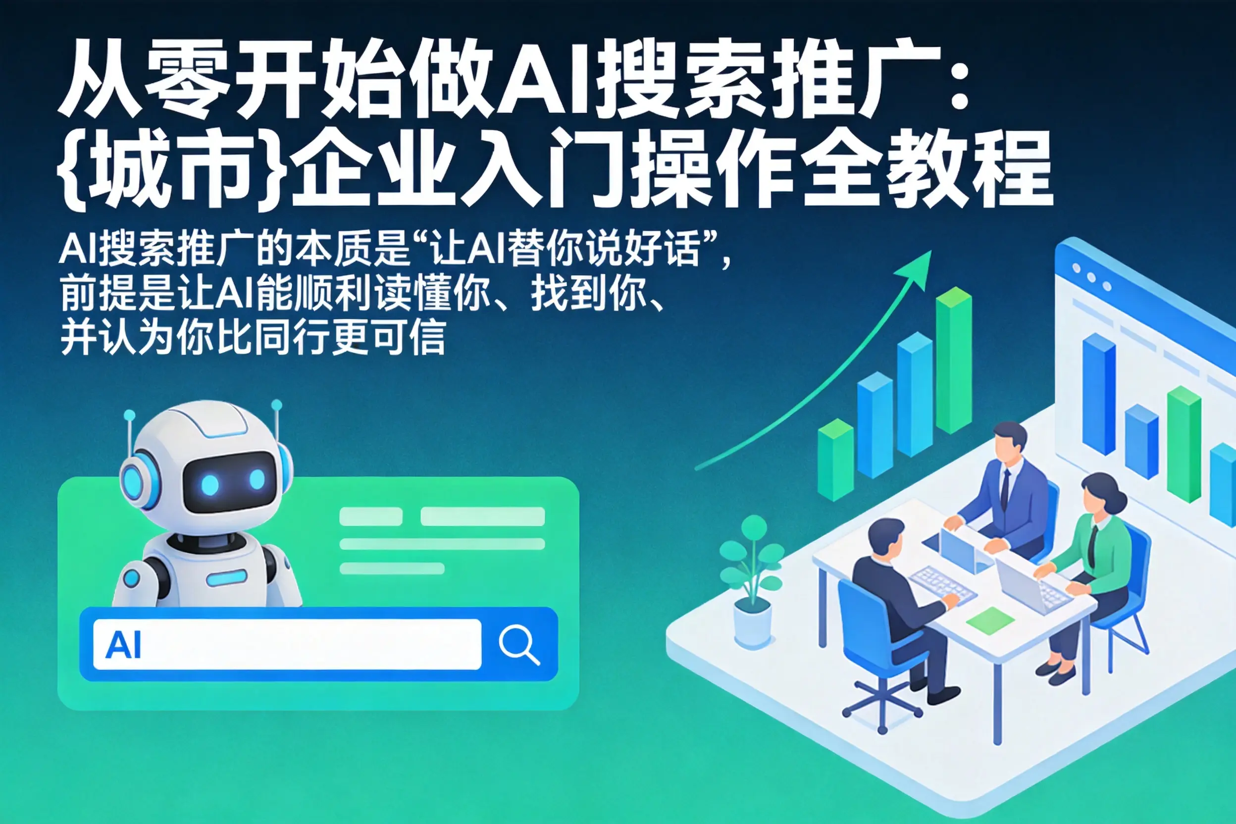 从零开始做AI搜索推广:乐亭企业入门操作全教程